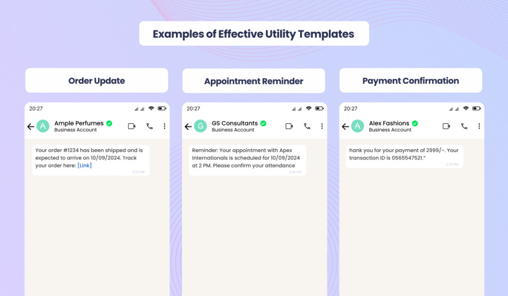 Effective Utility Templates