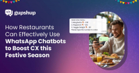 WhatsApp Chatbot Boosting Restaurant CX Blog Banner image