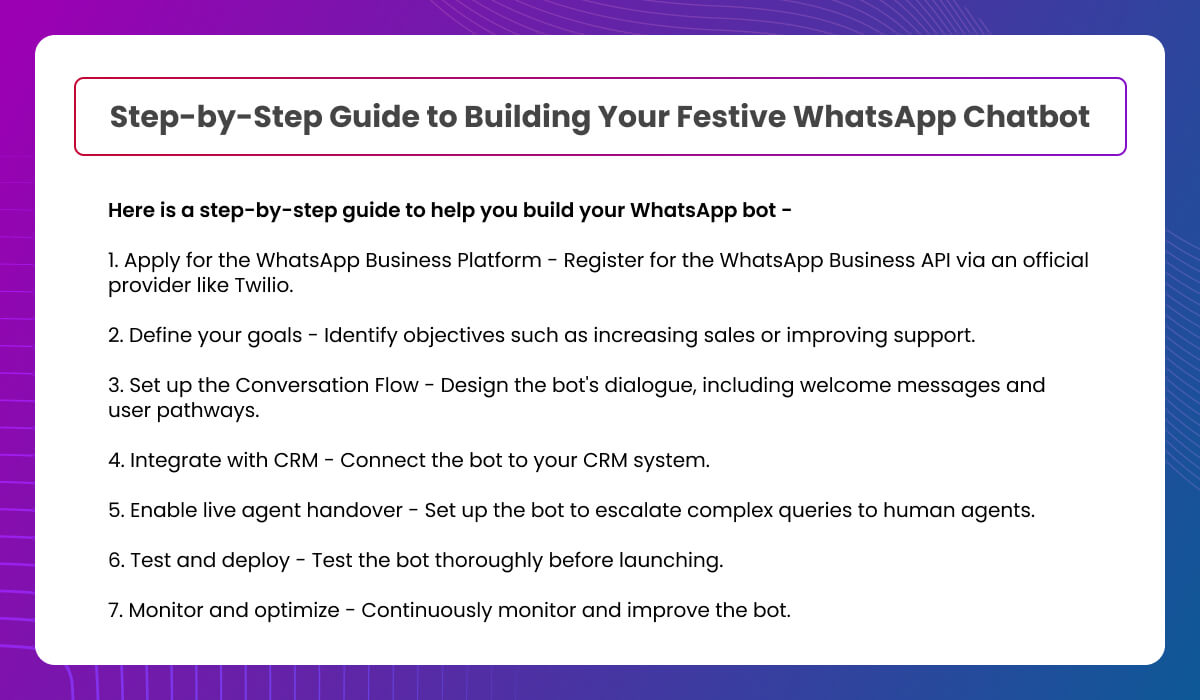 Step-by-Step Guide Festive WhatsApp Chatbot Image 13