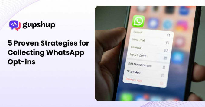 Collecting Whatsapp Opt ins