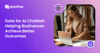 AI chatbot helping businesses