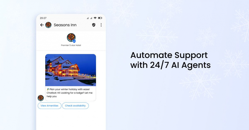 Automate Support with 24/7 AI Agents