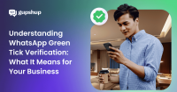 Whatsapp Green Tick Verification - Gupshup