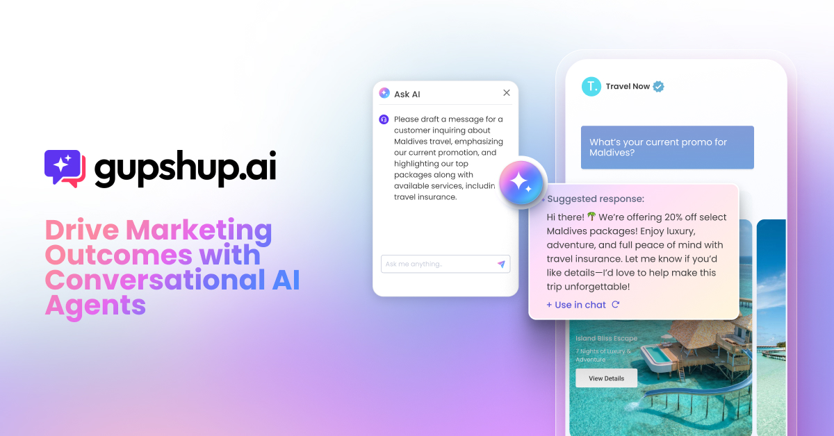 Drive Marketing Outcomes with Conversational AI Agents